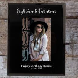 "Personalised Birthday Photo Frame Any Age & Fabulous 6x4"" Or 7x5" - thumbnail 3