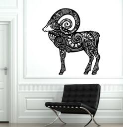 Wall Vinyl Ship Animal Symbol Ornament Mural Decal Sticker 1744Dz - thumbnail 1