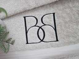 Personalised Towel Uk, Logo Embroidery, Personalised Design, On Towel, Embroidered Face Cloth, Hand Bath Sheet