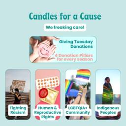 Nag Champa Soy Candle, 100% Hippie Sister Gift, Birthday Candle Funny Candles - thumbnail 4