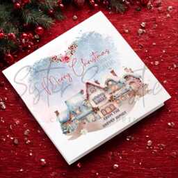 Personalised Christmas Decoration - Family Gift Custom Bauble Stocking Filler Eve Box - thumbnail 2