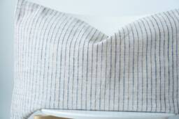 "Tribal Hemp Hand Woven Natural Dye Color Hmong Lumbar Pillow Cover 16"" X 26" - thumbnail 1