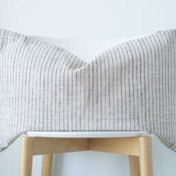 "Tribal Hemp Hand Woven Natural Dye Color Hmong Lumbar Pillow Cover 16"" X 26" - thumbnail 2