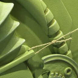 Bas Relief 3D Wall Sculpture Steampunk Art Sculptural Painting Home Relief 3D Modern - thumbnail 4