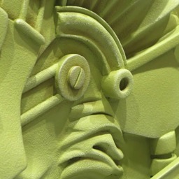 Bas Relief 3D Wall Sculpture Steampunk Art Sculptural Painting Home Relief 3D Modern - thumbnail 3