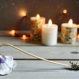 Elegant Brass Candle Snuffer - Antique Extinguisher For Home Decor 20 cm Gift Idea - thumbnail 4