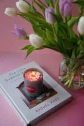 Love Scented Jar Candle Vegan Soy Wax, Romantic Gift - thumbnail 1