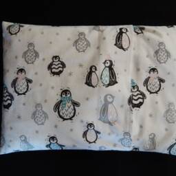 Penguin Colorful Flannel Pillow Case/ Newborn Toddler Children Kids Girl's Case - thumbnail 2