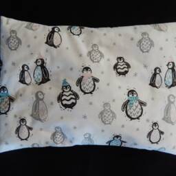 Penguin Colorful Flannel Pillow Case/ Newborn Toddler Children Kids Girl's Case - thumbnail 3