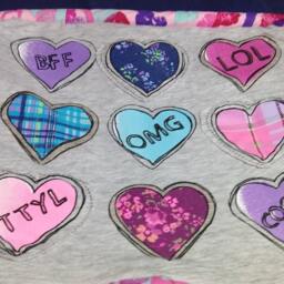 Heart Grid Pillow, Cover Only - thumbnail 2