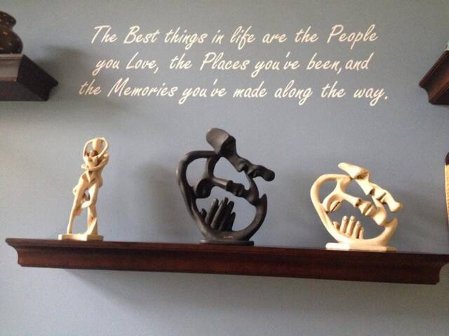 The Best Things in Life Are The People You Love, Places You've Been, & Memories Made Along Way. Vinyl Wall Decal - image 1