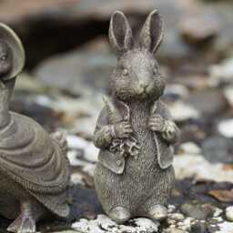 Set 3 Peter Rabbit Jemima Tiggywinkle Resin Ornament Statue Home Garden - thumbnail 3