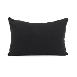 Black Mud Cloth Pillow Cover, Handmade - thumbnail 3