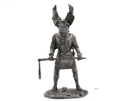 Tin 54mm Warrior Germany Knight With Chain 12-13 Centuries - thumbnail 1