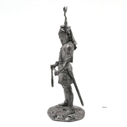 Tin 54mm Warrior Germany Knight With Chain 12-13 Centuries - thumbnail 2
