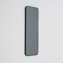 Quadris??? Rectangular Black Tinted Contemporary Mirror With Frame - Xl - thumbnail 1