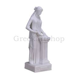 Hestia Vesta Statue Greek Roman Goddess Of Home Family Sculpture Figure 10.24In - 26 cm - thumbnail 1