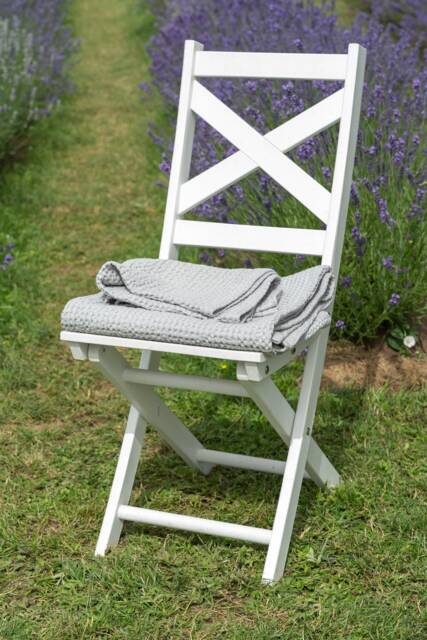 Waffle Linen Towel Set Organic Flax Cotton Bath Towels - image 1