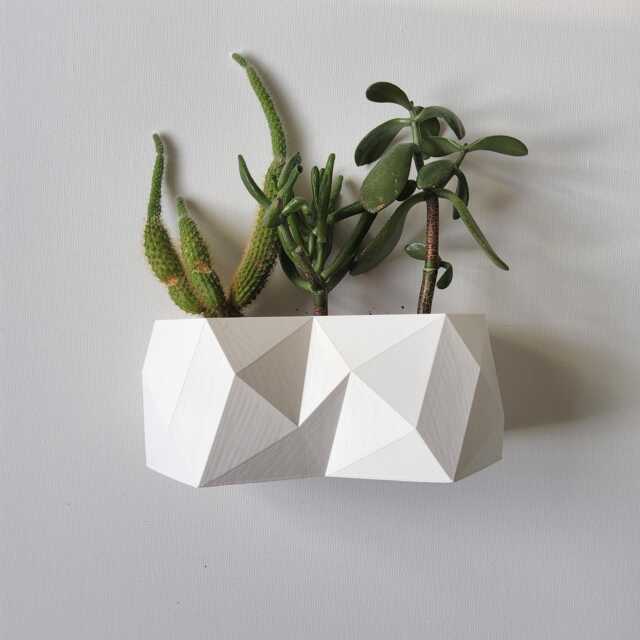 The Dover Wall Planter, Irregular Geometric Design For Modern Interiors - image 1
