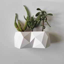 The Dover Wall Planter, Irregular Geometric Design For Modern Interiors - thumbnail 1