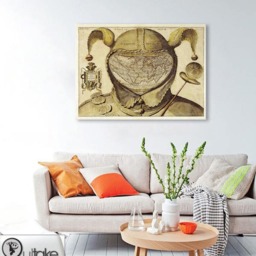 Fool's Cap Map Of The World Print - Vintage Cartography Wall Art - thumbnail 4