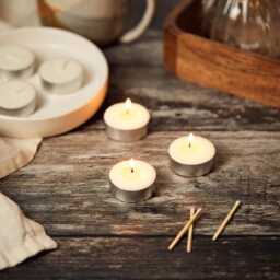 Tropical Scented Soy Wax Tealights - Secret Beach Gift Bag - thumbnail 2