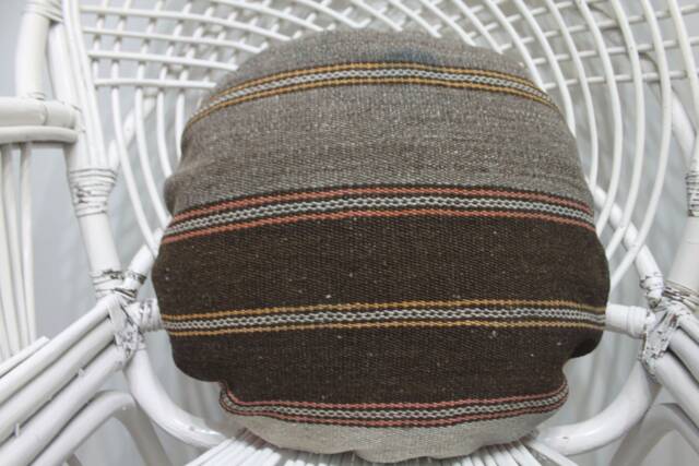 Kilim Pillow, Antique Pillows, Body 18x18 Pink Pillow Covers, Round Cover, Retro Throw Chair 58 - image 1