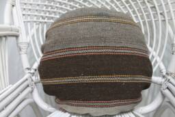 Kilim Pillow, Antique Pillows, Body 18x18 Pink Pillow Covers, Round Cover, Retro Throw Chair 58 - thumbnail 1