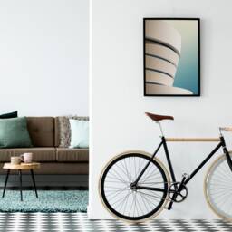 Guggenheim Museum Modern Architecture Art Print - Graphic Illustration Abstract Poster Minimalist New York - thumbnail 2