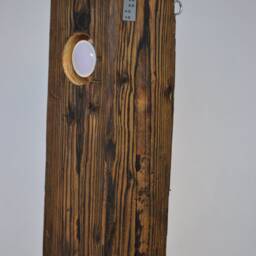 Unique Wooden Beam Pendant Light, Rustic Farmhouse Style - thumbnail 4