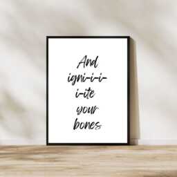 Gavin & Stacey Pete Quote Print Coldplay Lyrics Wedding Vow Renewal - thumbnail 2