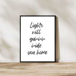 Gavin & Stacey Pete Quote Print Coldplay Lyrics Wedding Vow Renewal - thumbnail 1