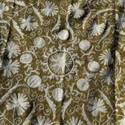Bohemian Suzani Kantha Quilt - Handcrafted Cotton Bedspread - thumbnail 2