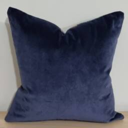 Linwood Omega Prints Genie Blue & Velvet Cushion Cover 40x40 cm - thumbnail 3