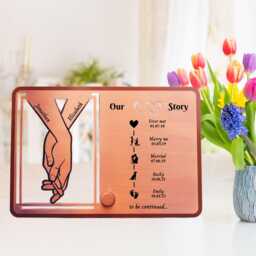 7Th Wedding Anniversary Gift For Her Him Husband Wife Gift Couple