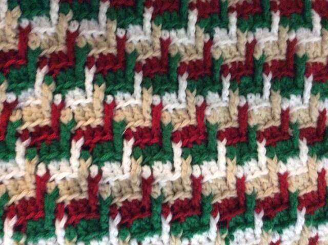 Christmas Crochet Throw