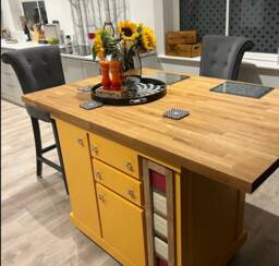 The Mawdsley Bespoke Custom Made To Order Kitchen Island Breakfast Bar - thumbnail 1