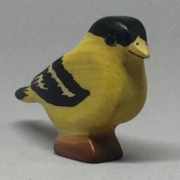 Toy Bird Goldfinsh Yellow Black Colourful Size 8, 0x5, 0x1, 6 cm - Bxhxs Approx. 15, 0 Gr - thumbnail 3