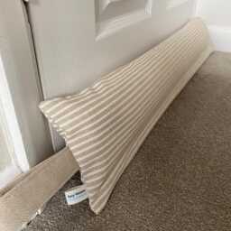 Extra Long Draught Excluder - Heavy Draft Washable Stopper Door Sausage - thumbnail 3