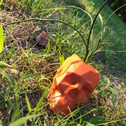 Skull Planter, Geometrical, Dorm Decor, Husband Gift, Halloween, Boyfriend Gift, Gothic, Planter - thumbnail 3