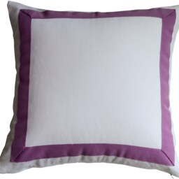 Set Of Two Girls Nursery Pillow Covers, Pink Purple Animal Print - thumbnail 2