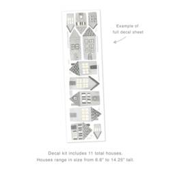 Evergreen Village - Large Fabric Wall Decal Mej - thumbnail 4
