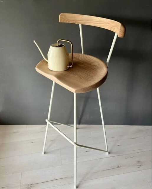 stool, Counter, Rustic, Metal, Leather, Custom, Modern, Dining, Height, Kitchen, With Back, Outdoor, Industrial - image 1
