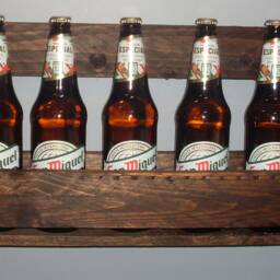 Rustic Wooden Pallet Home Bar/ Shelf Gin Wine Free Delivery - thumbnail 2