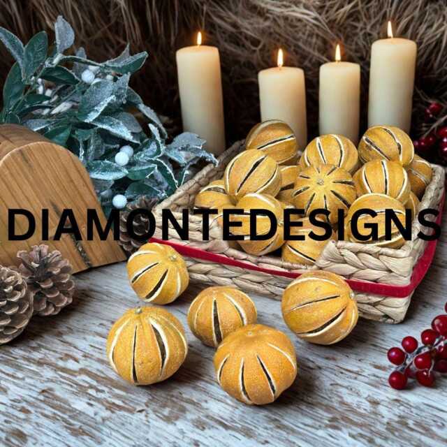Naturally Dried Split Whole Oranges Christmas Fruit Craft Wreath Florist Decoration UK