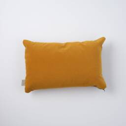 Sustainable Cushion With Velvet Back, Woven in Brighton UK - thumbnail 4