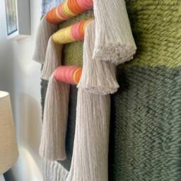 Handwoven Wall Hanging, Weaving, Tapestry, Art - thumbnail 4
