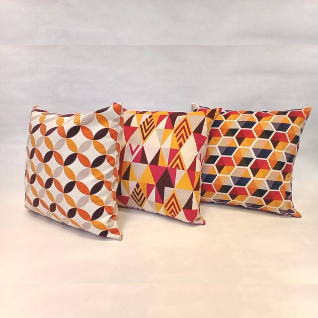 Orange Pillow Cover, Yellow Cower, Autumn Cushion - image 1