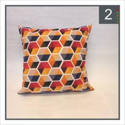 Orange Pillow Cover, Yellow Cower, Autumn Cushion - thumbnail 3
