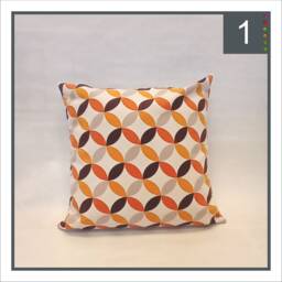Orange Pillow Cover, Yellow Cower, Autumn Cushion - thumbnail 2